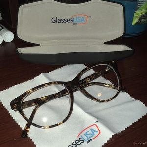 Prescription cat eyeglasses